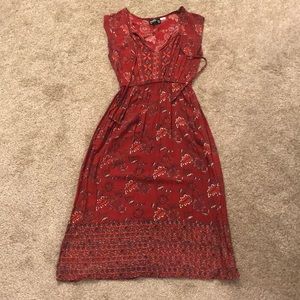 Cute lightweight red dress